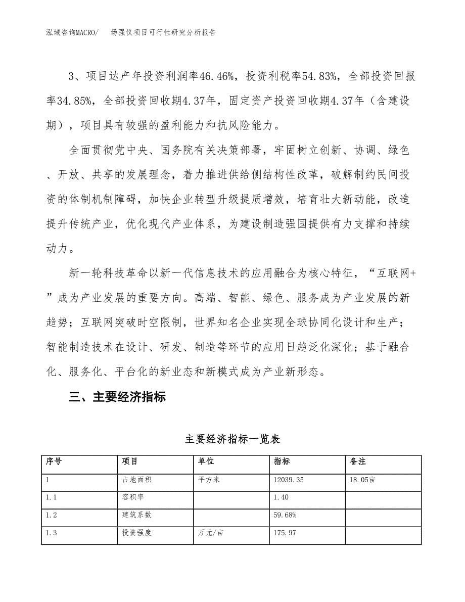 项目公示_场强仪项目可行性研究分析报告.docx_第5页