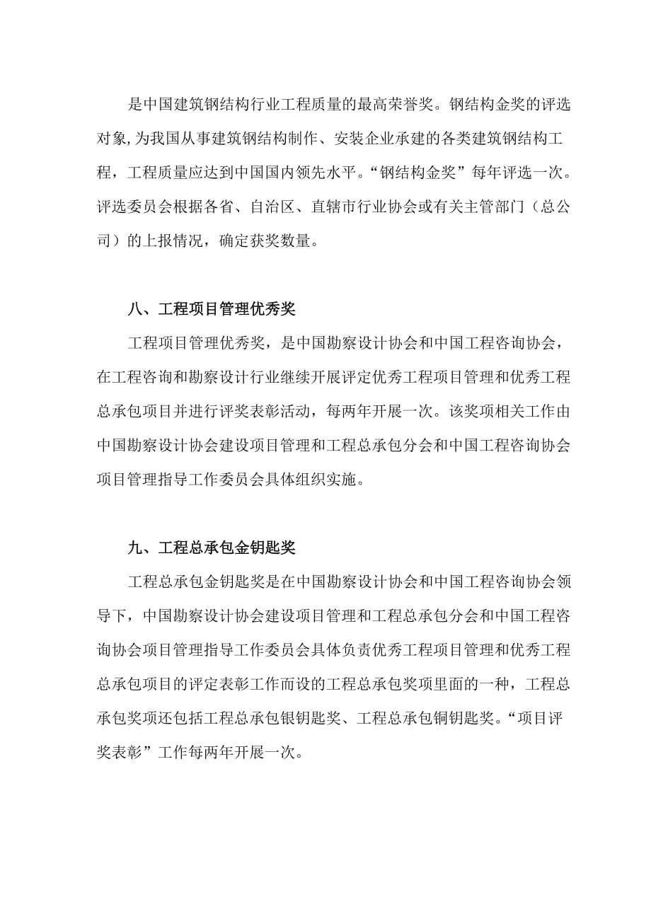 中国建筑行业九大奖项_第3页