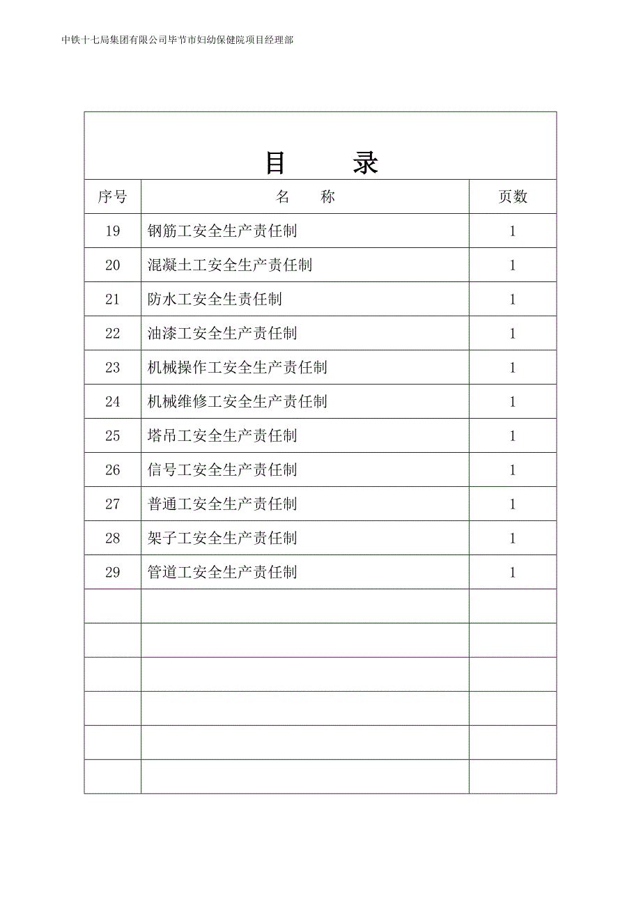 某项目安全生产责任制汇编_第3页