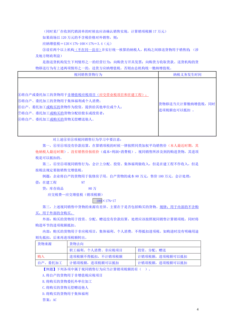 增值税精炼讲义_第4页