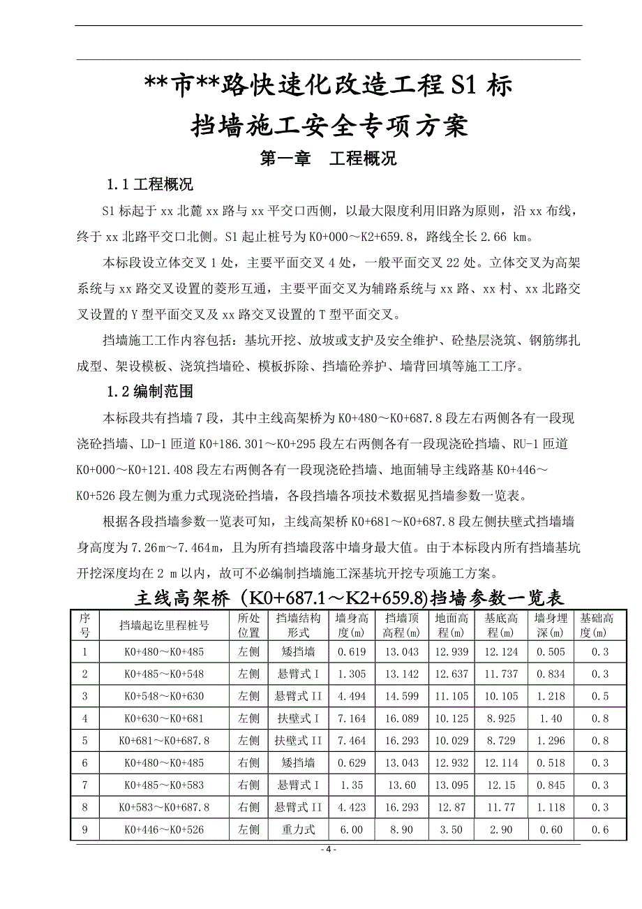 挡土墙安全施工专项方案培训_第4页