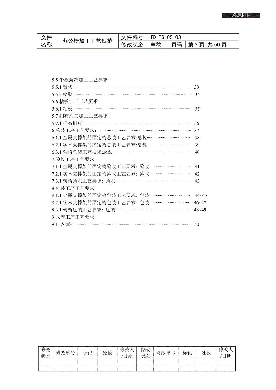 办公椅加工工艺规范教材_第3页