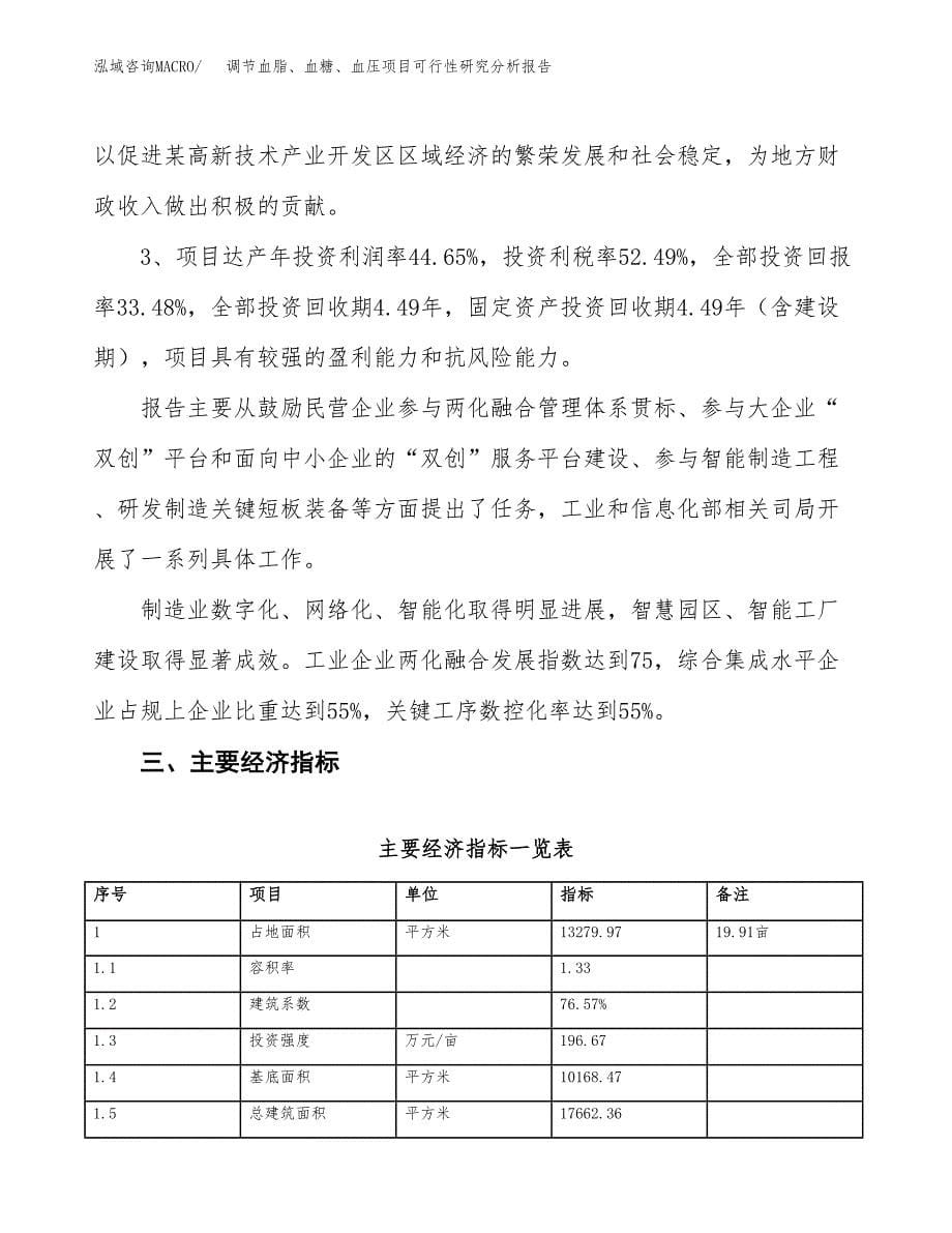 项目公示_调节血脂、血糖、血压项目可行性研究分析报告.docx_第5页