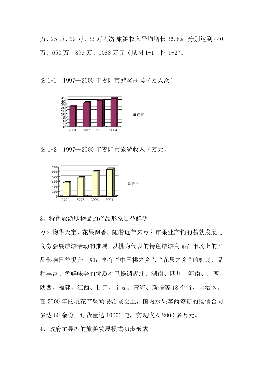 枣阳市旅游业发展总体规划_第2页