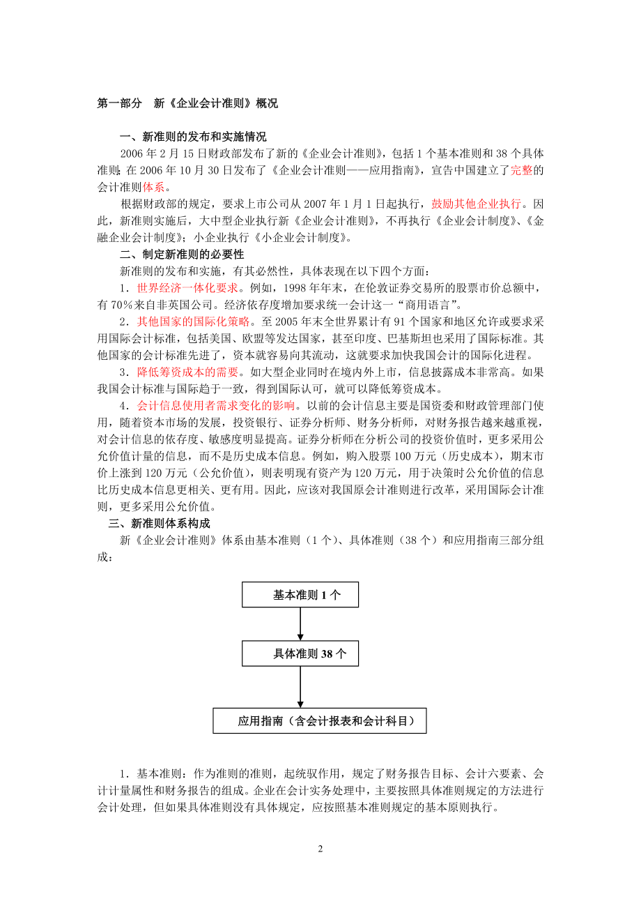 新企业财务会计及管理知识分析准则要点_第2页