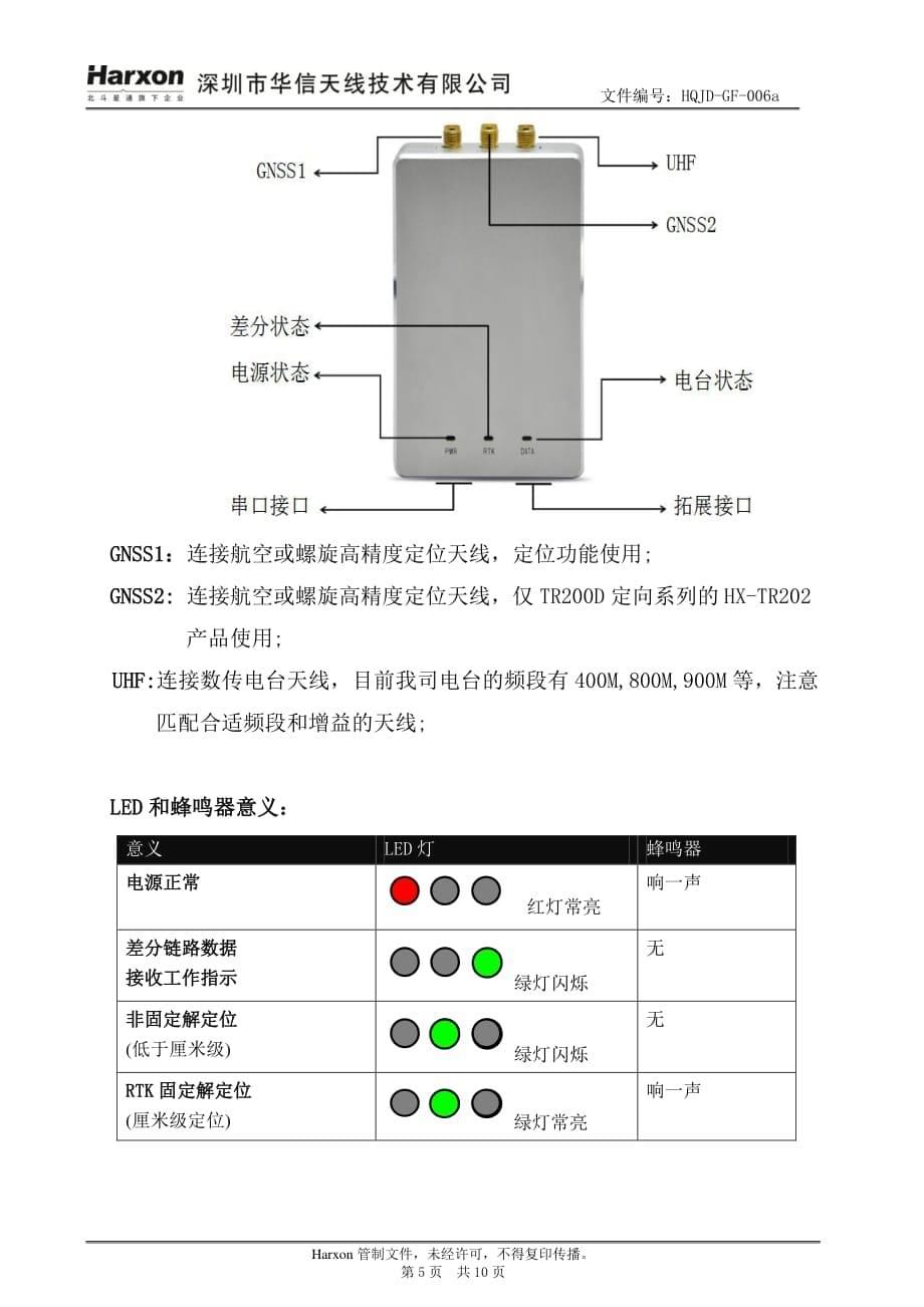 H-RTK差分定位系统产品规格书.pdf_第5页