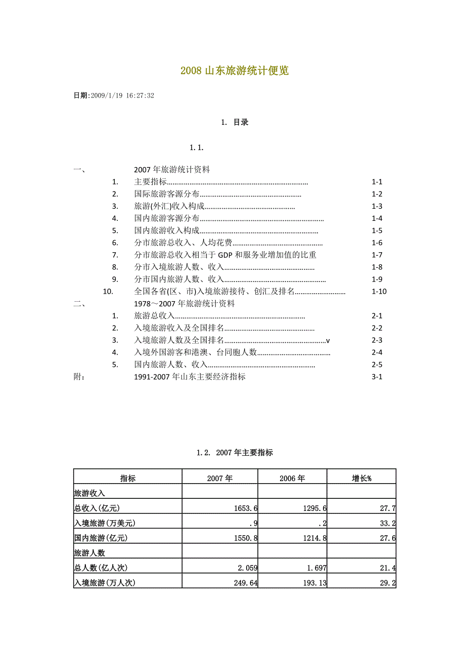 旅游统计便览_第1页