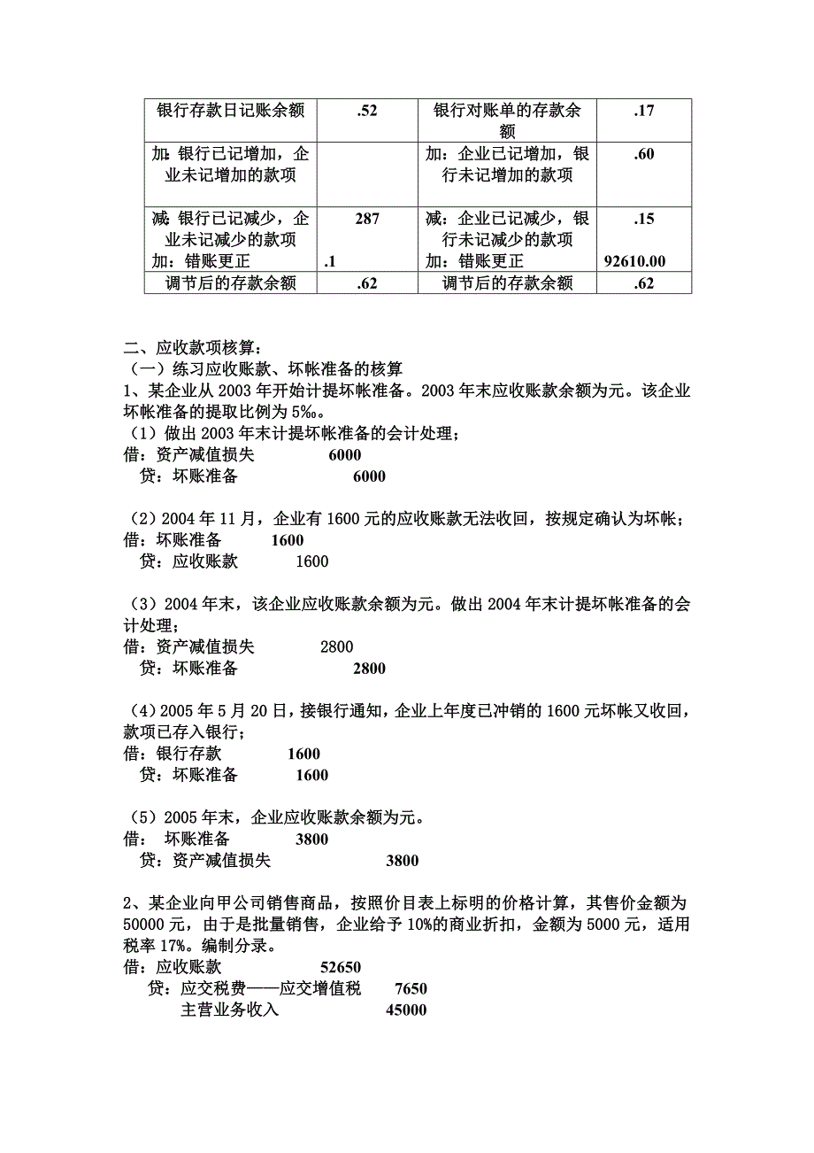 财务会计经典练习题_第4页