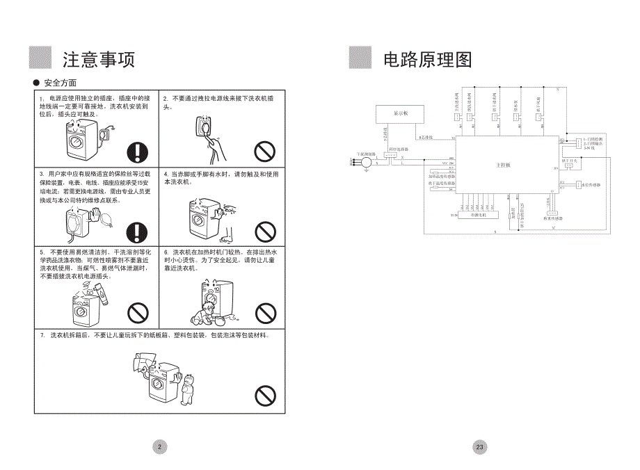 海尔滚筒洗衣机阳光丽人--(xqg60-qhz1268h灰)使用说明书.jsp_第4页