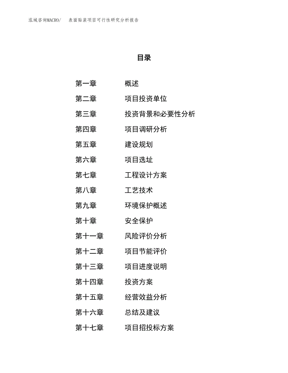 项目公示_表面贴装项目可行性研究分析报告.docx_第1页