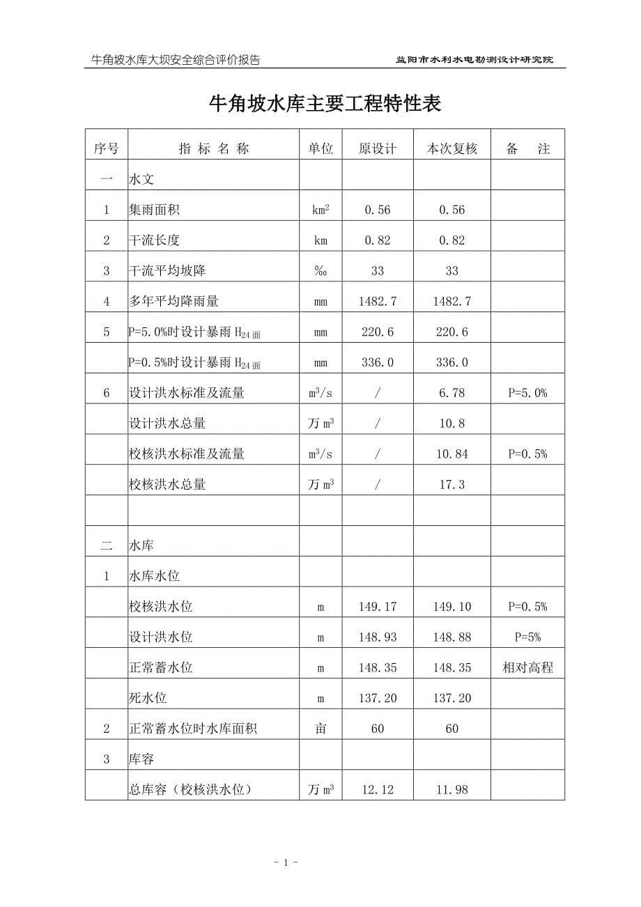 某水库大坝安全综合评价报告_第5页