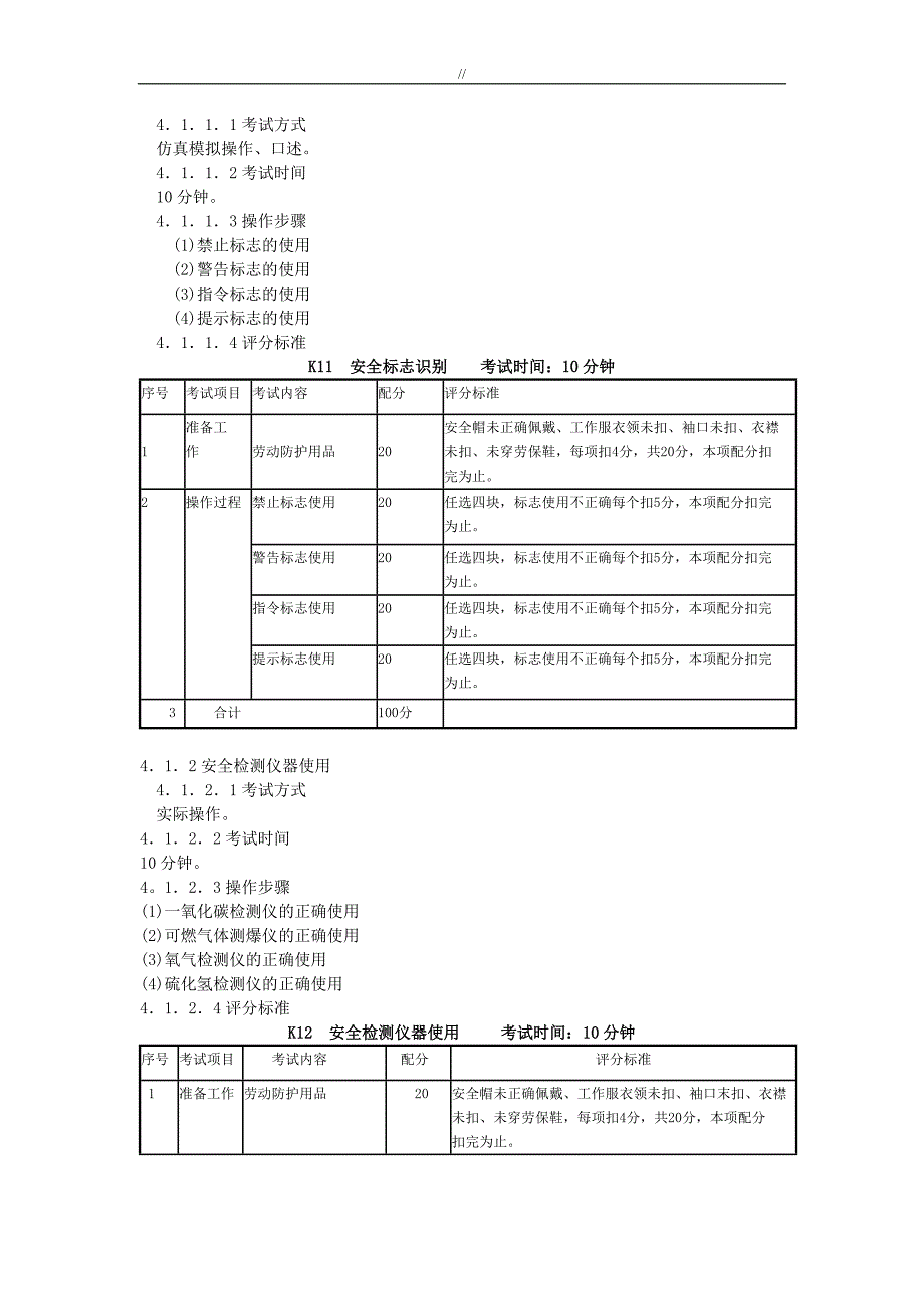 煤气作业项目方案安全技术实际操作专业考试.标准_第2页