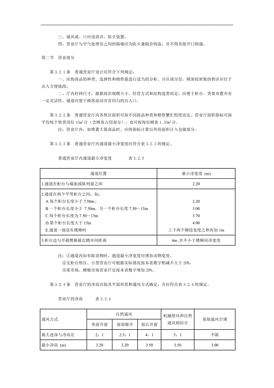 商店建筑设计规范标准_第4页