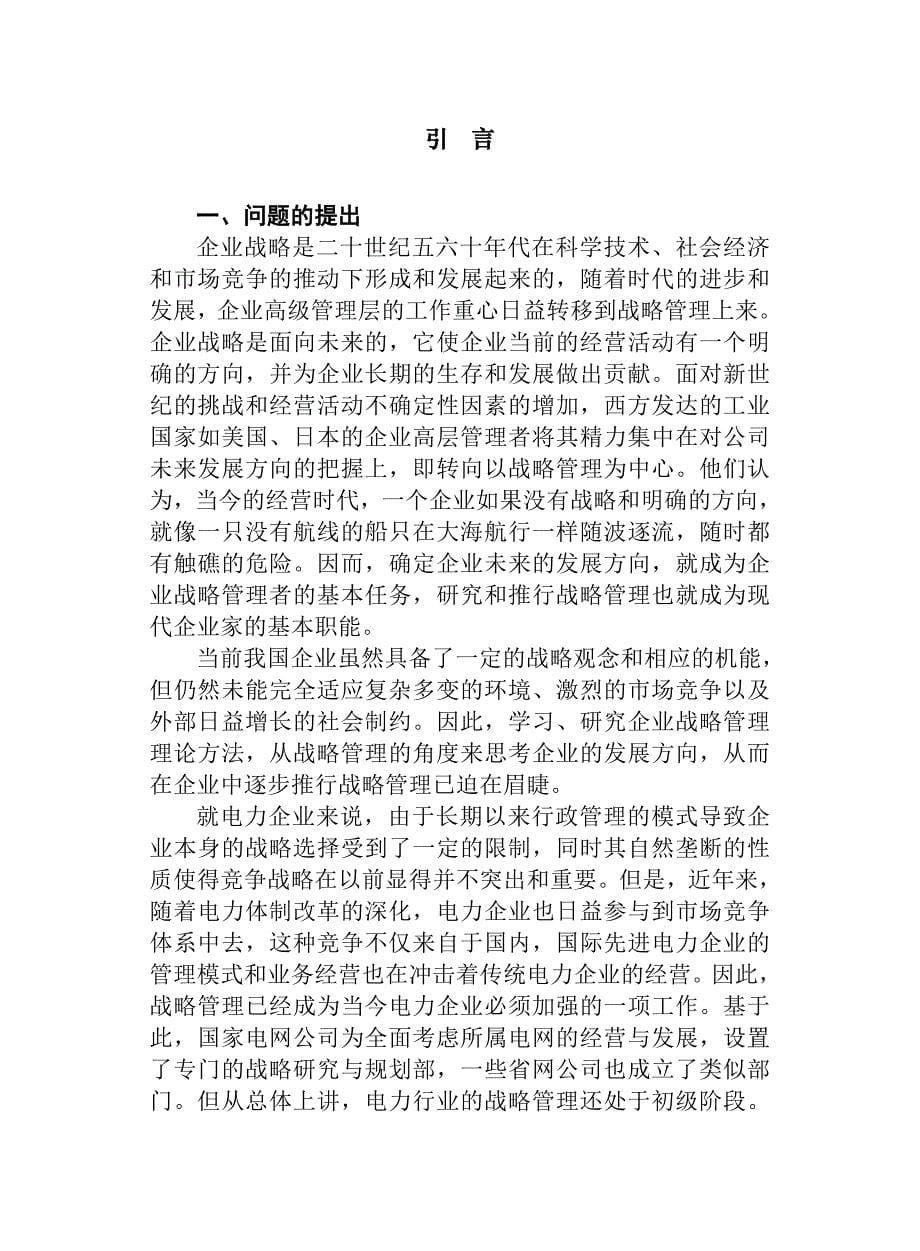 某电力公司财务战略报告书_第5页