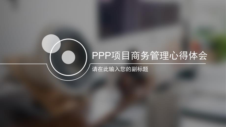 ppp项目商务管理_第1页