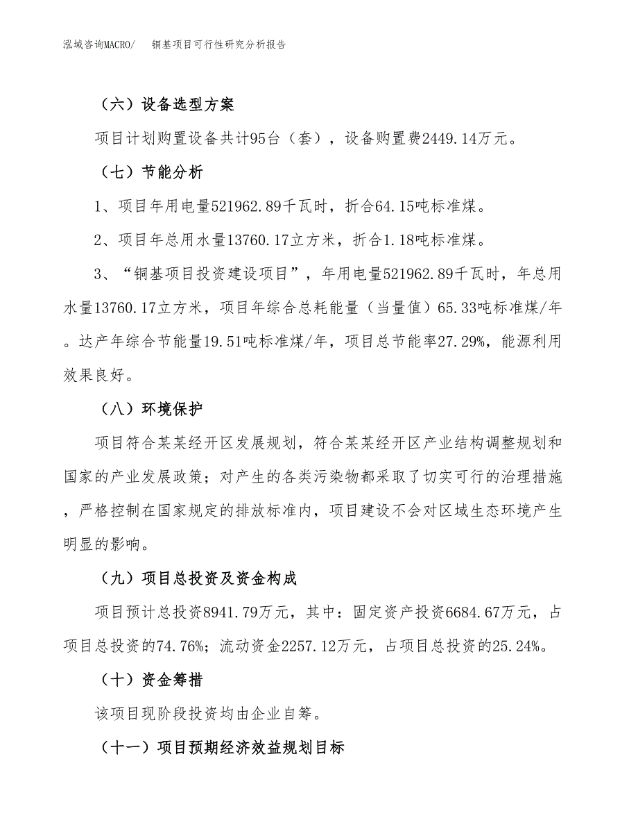 项目公示_铜基项目可行性研究分析报告.docx_第3页