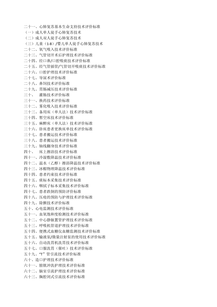 护理质量考核和护理技术评价标准汇编_第4页