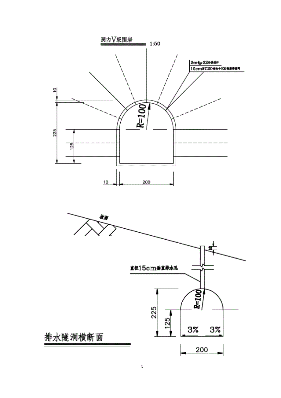 排水隧洞施工方案培训讲义_第3页