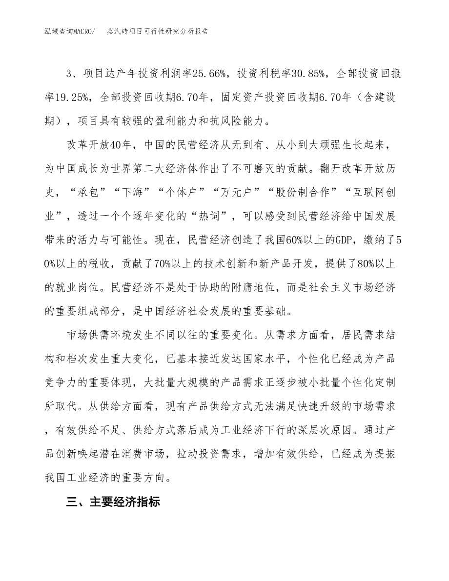 项目公示_蒸汽砖项目可行性研究分析报告.docx_第5页