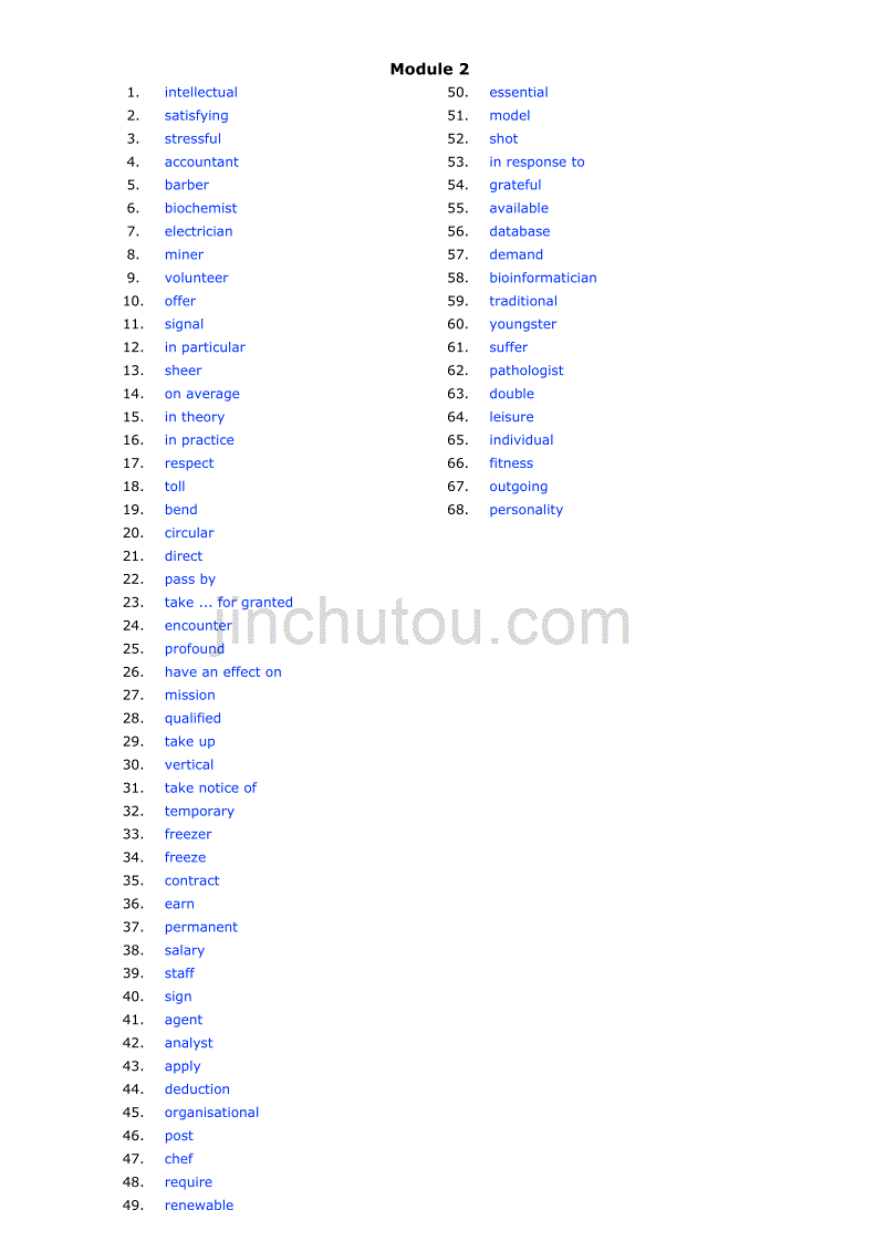 外研社版高中英语必修五词汇表(默写版)_第2页