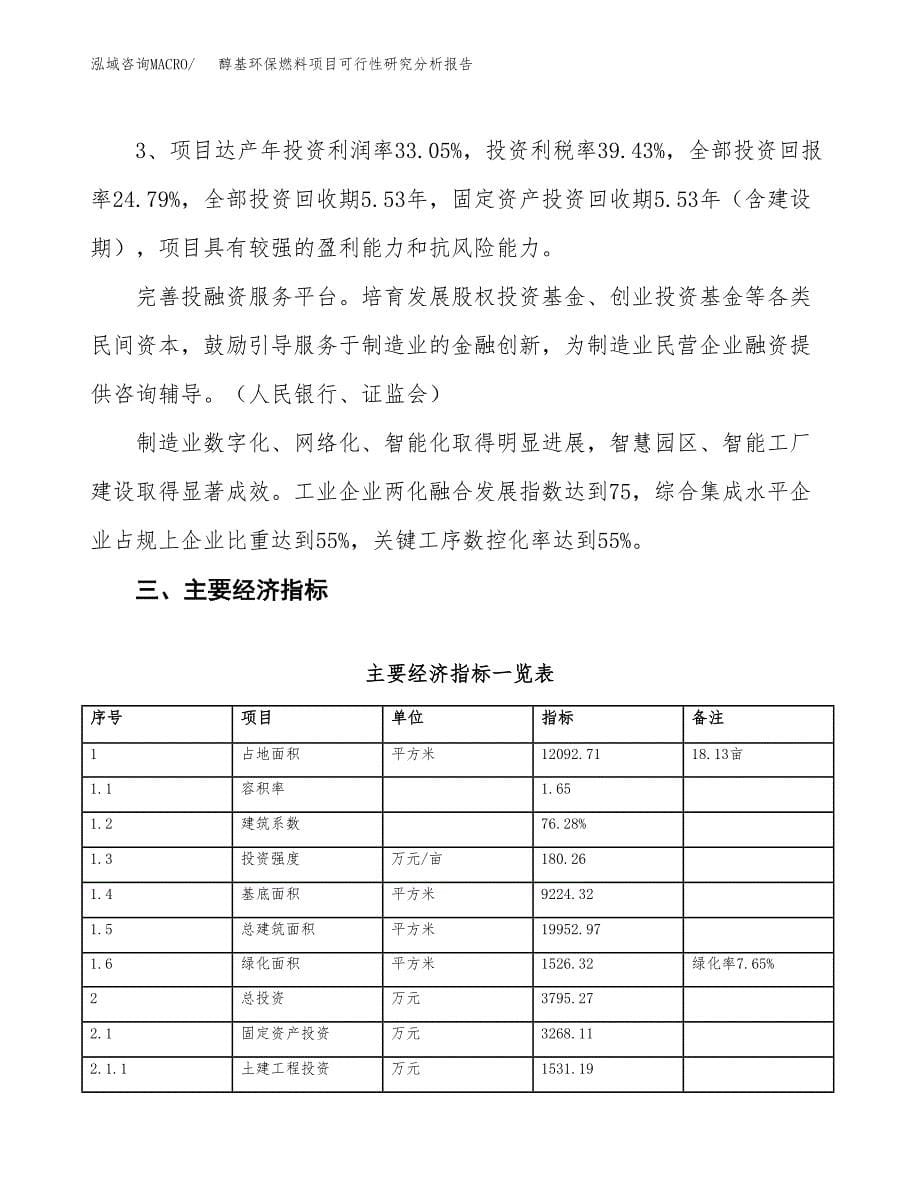 项目公示_醇基环保燃料项目可行性研究分析报告.docx_第5页