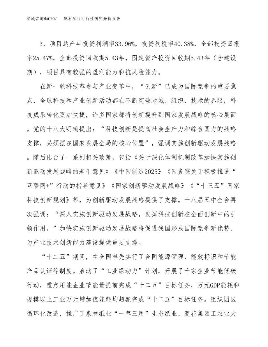 项目公示_靶材项目可行性研究分析报告.docx_第5页