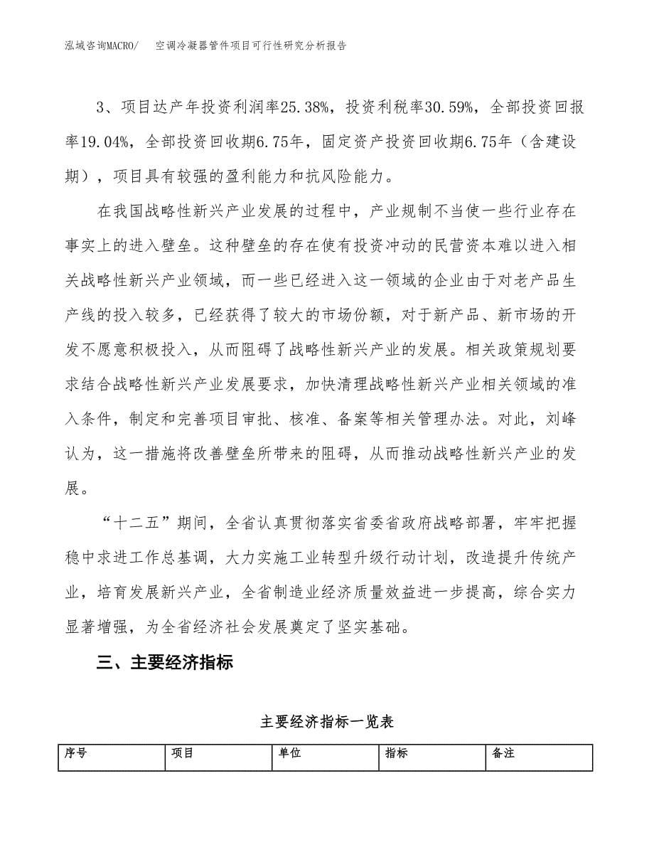 项目公示_空调冷凝器管件项目可行性研究分析报告.docx_第5页