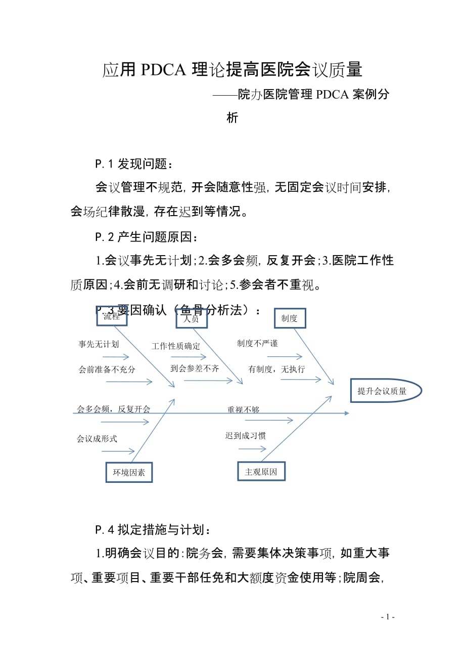 医院会议管理与持续改进_第1页