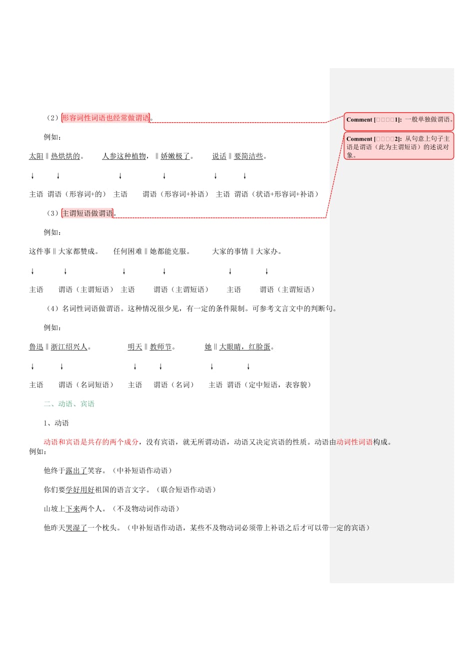 现代汉语句子成分分析与讲解(名师指导).doc_第2页
