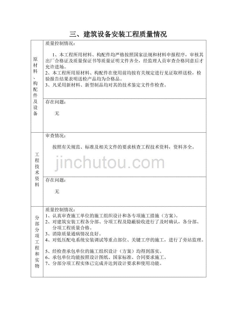 房屋建筑工程和市政基础设施工程质量评估_第5页