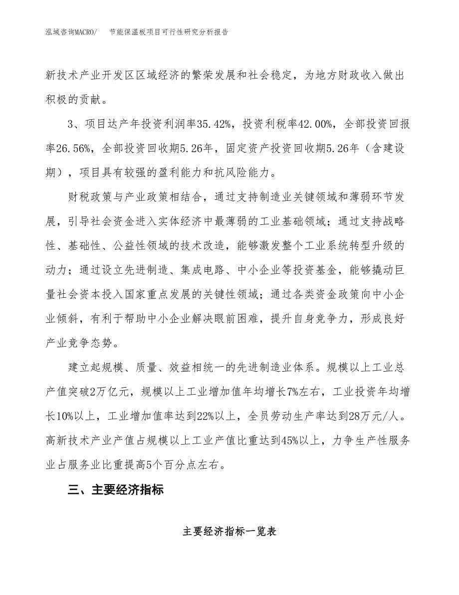 项目公示_节能保温板项目可行性研究分析报告.docx_第5页