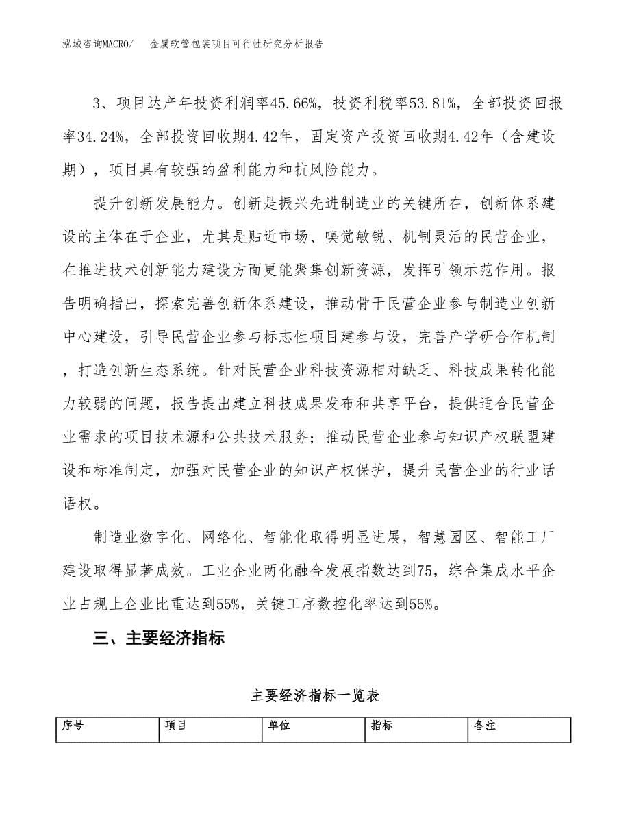 项目公示_金属软管包装项目可行性研究分析报告.docx_第5页