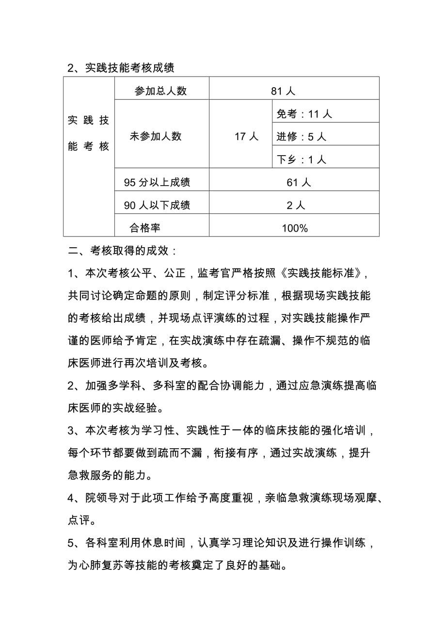 三基理论知识及医疗技能考核分析总结.doc_第2页