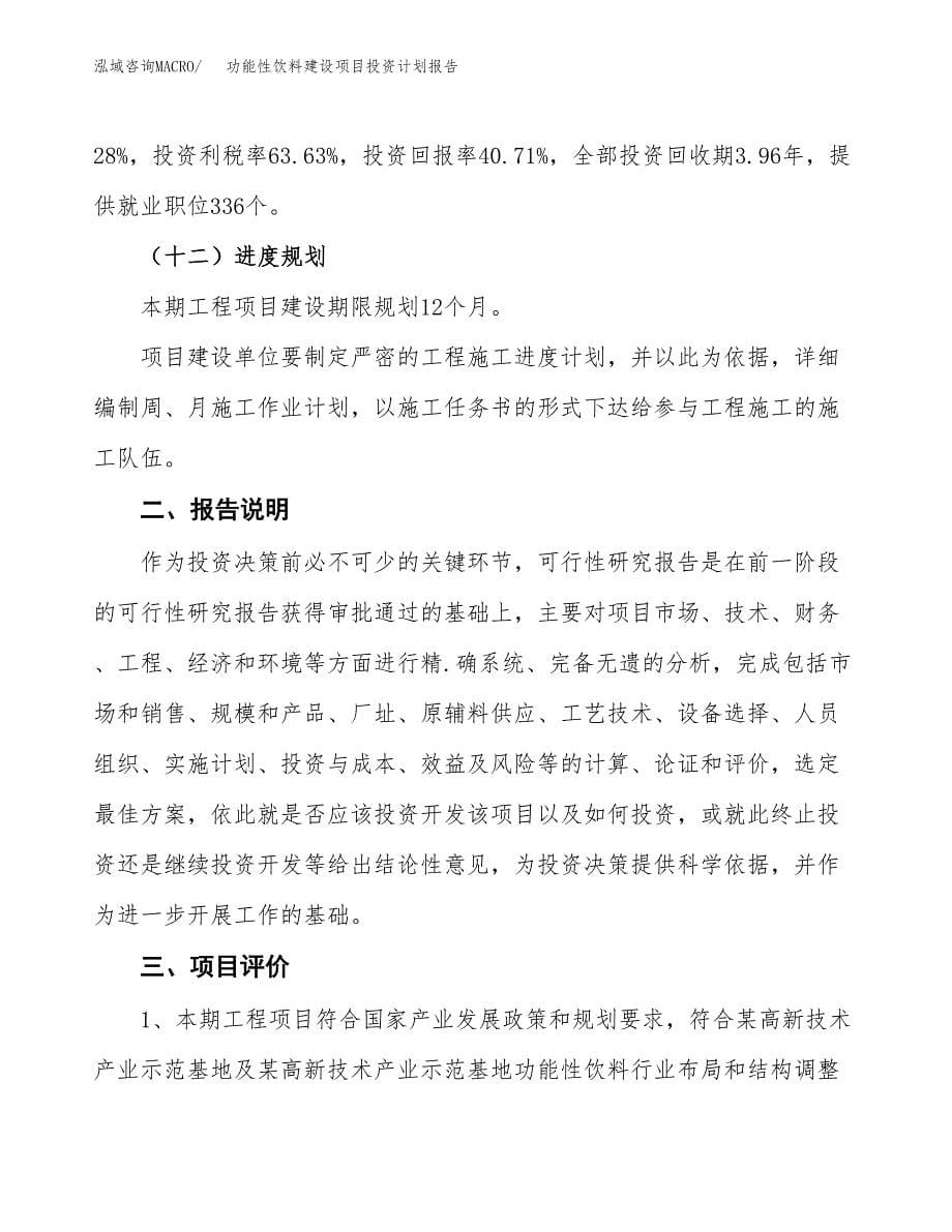 功能性饮料建设项目投资计划报告.docx_第5页