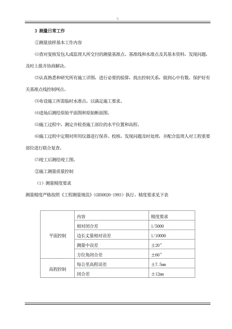 农田水利田间道路土地整理编辑项目施工组织方案_第3页