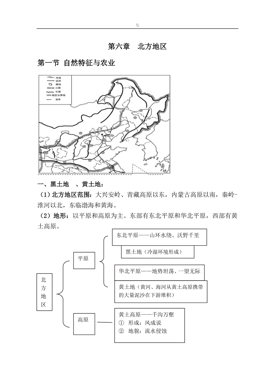 人教版.八年级.下册地理学霸文本笔记_第3页