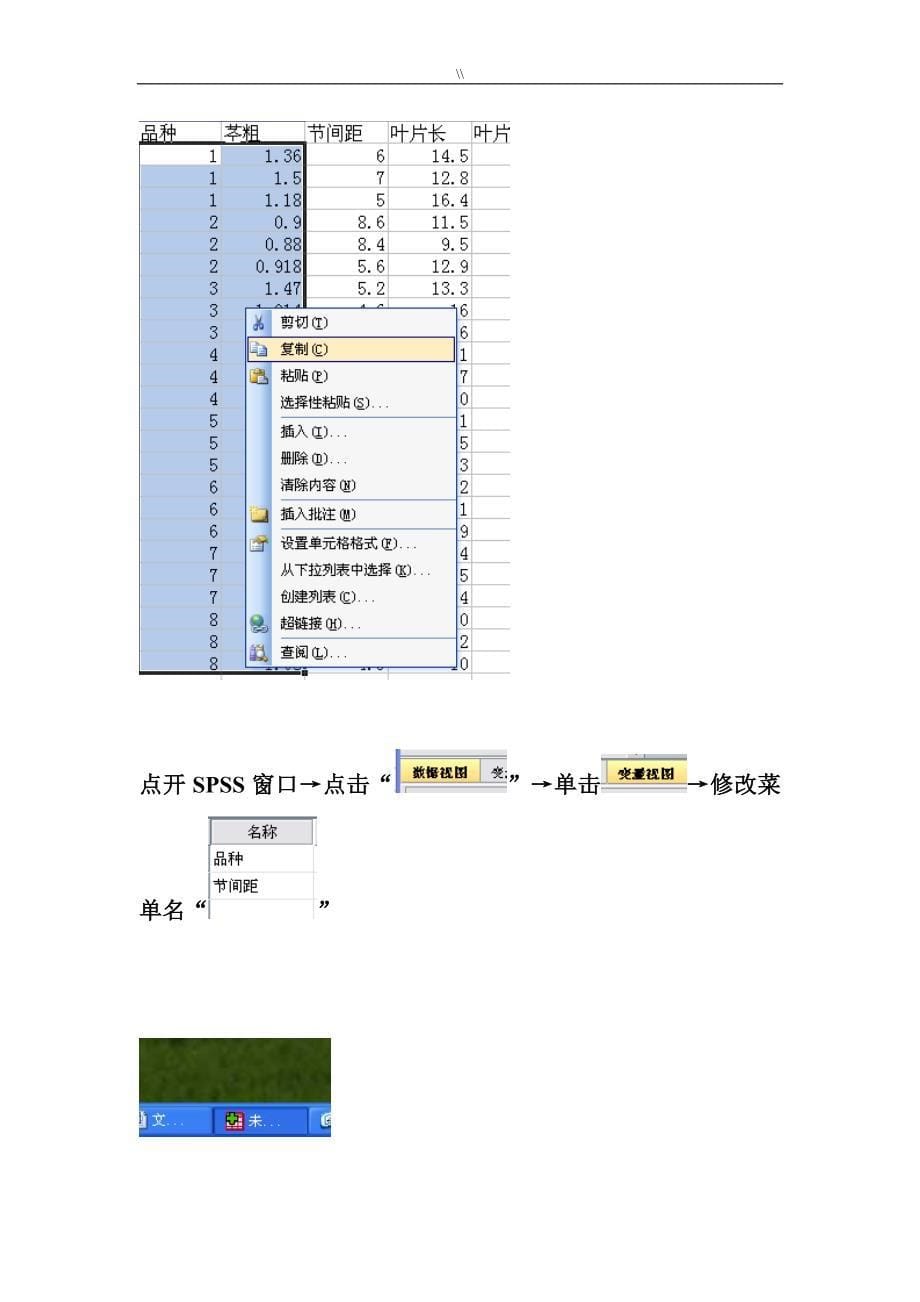 使用SPSS(SPSS17.0中文版.)统计软件地统计分析操作方法_第5页