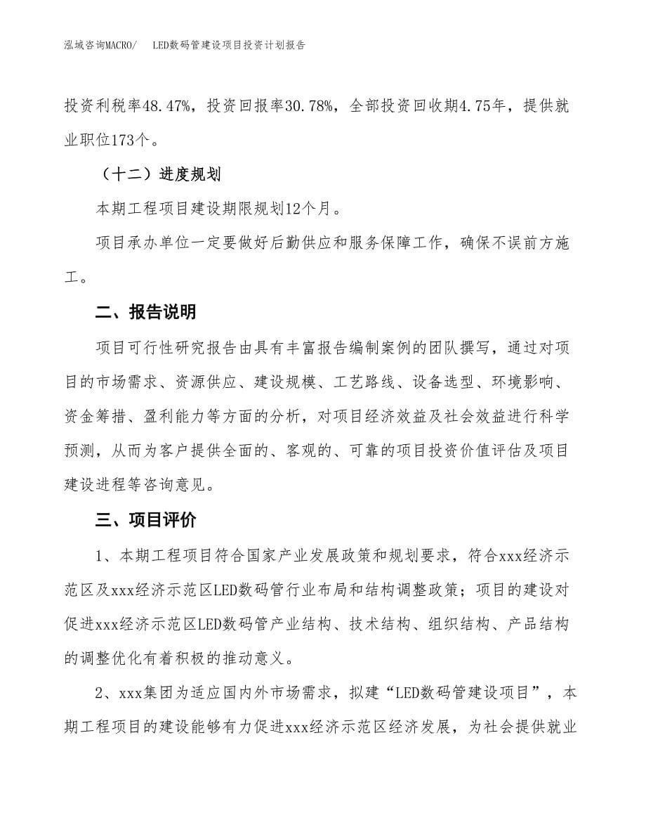 LED数码管建设项目投资计划报告.docx_第5页