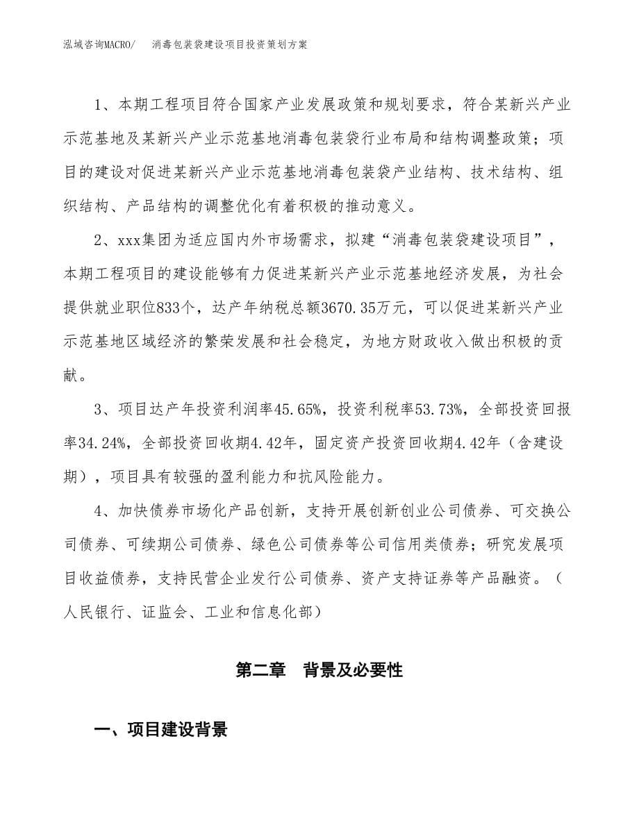 消毒包装袋建设项目投资策划方案.docx_第5页