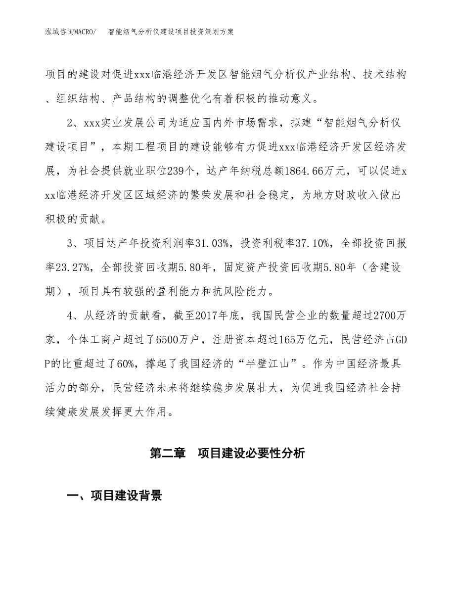 智能烟气分析仪建设项目投资策划方案.docx_第5页