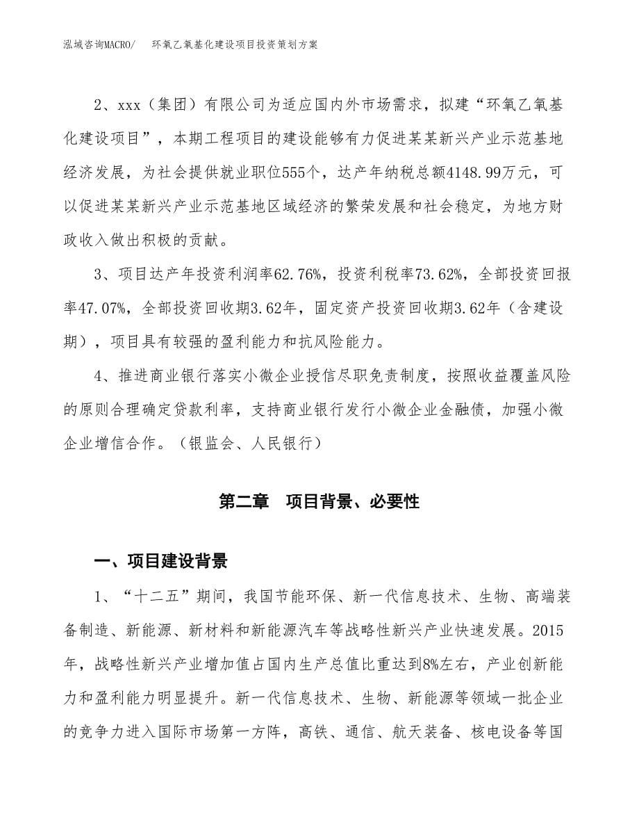 环氧乙氧基化建设项目投资策划方案.docx_第5页