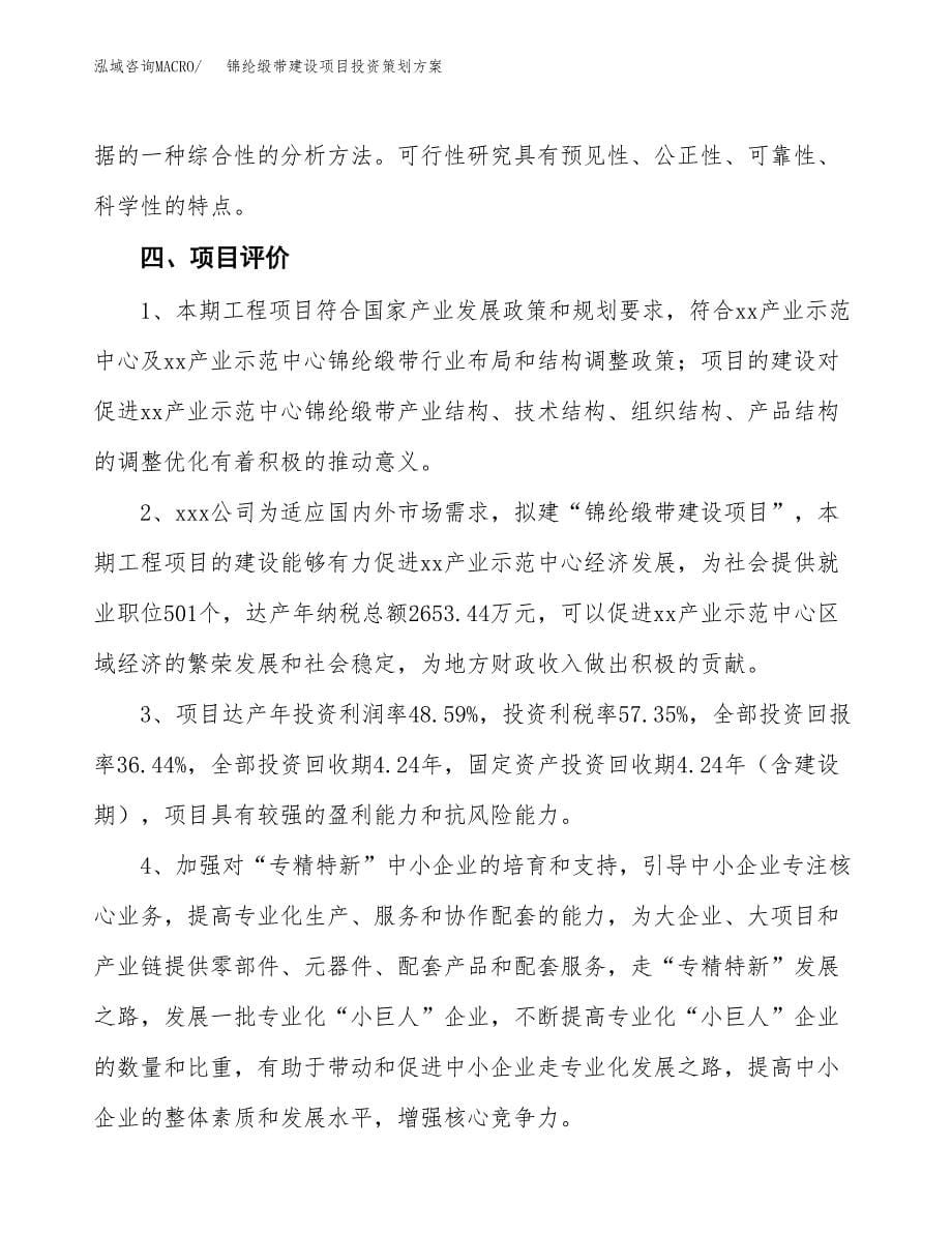 锦纶缎带建设项目投资策划方案.docx_第5页