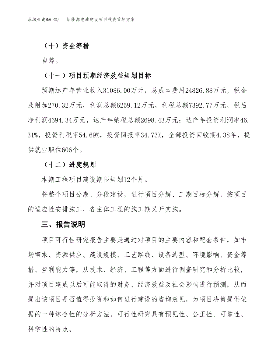 新能源电池建设项目投资策划方案.docx_第4页