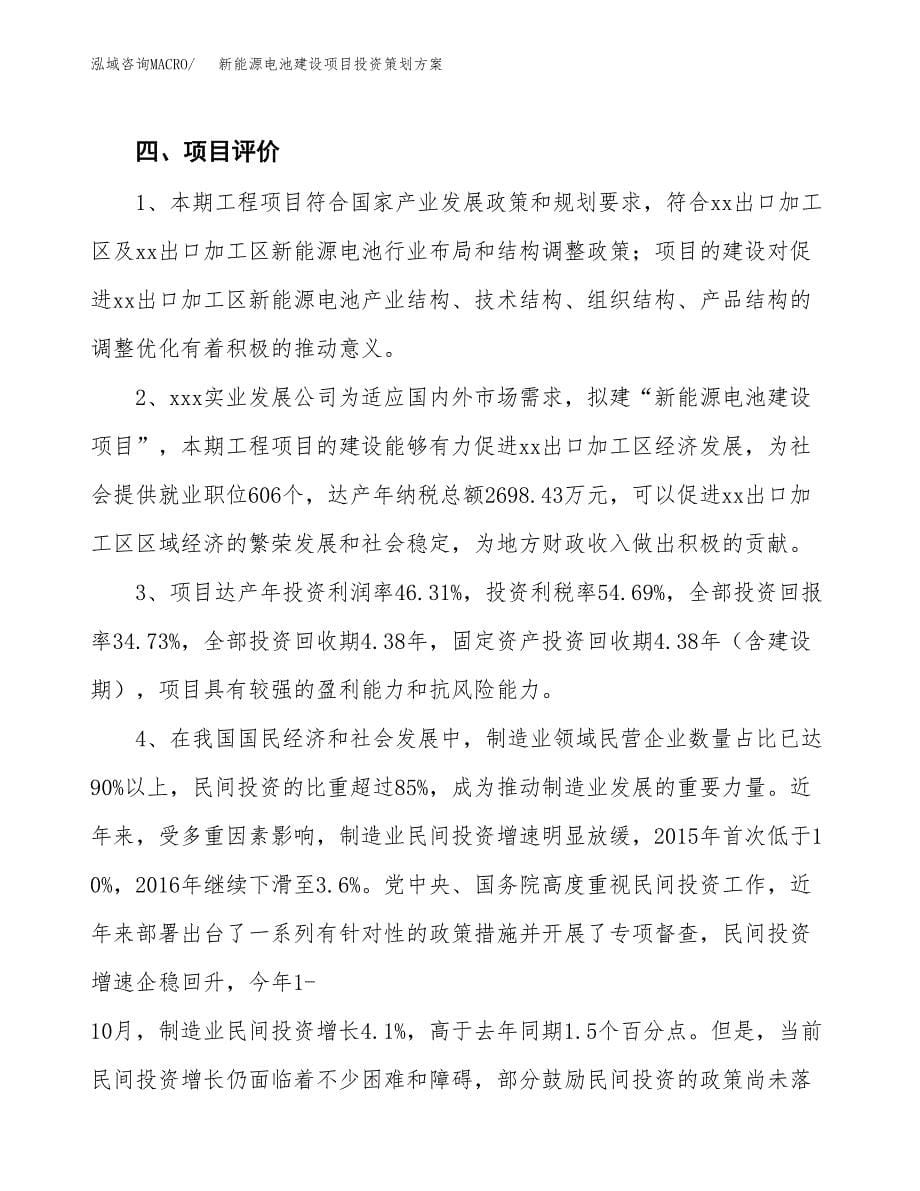 新能源电池建设项目投资策划方案.docx_第5页