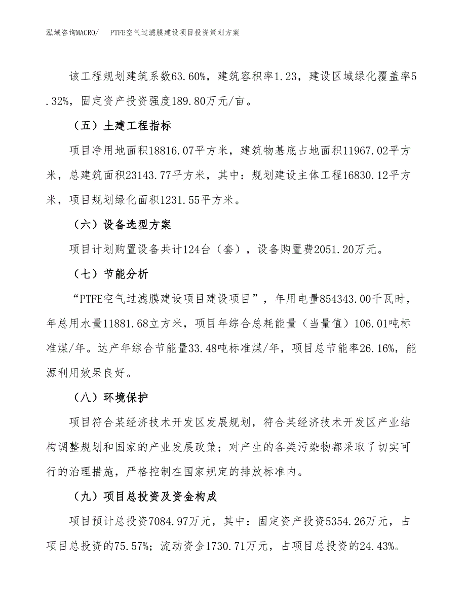 PTFE空气过滤膜建设项目投资策划方案.docx_第3页