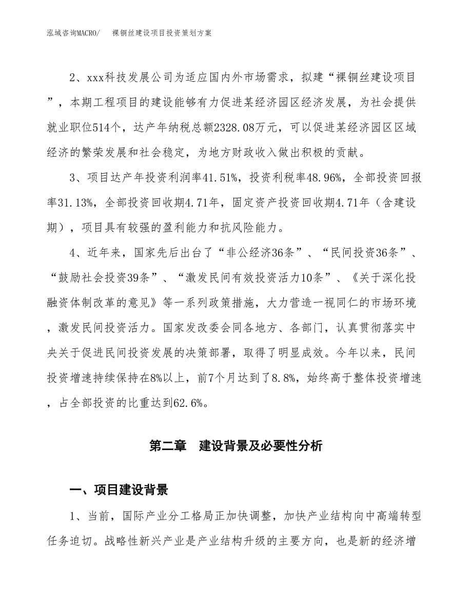 裸铜丝建设项目投资策划方案.docx_第5页