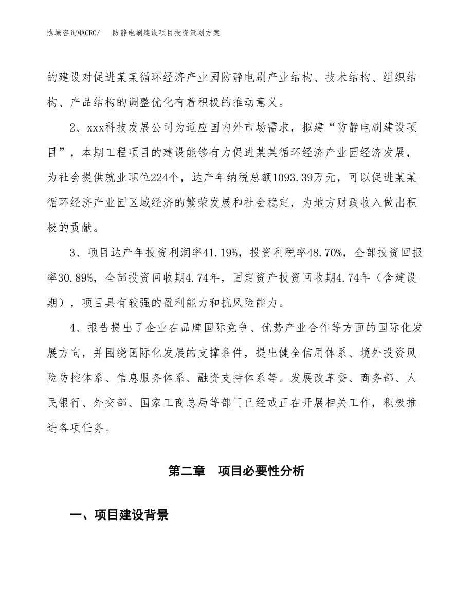 防静电刷建设项目投资策划方案.docx_第5页