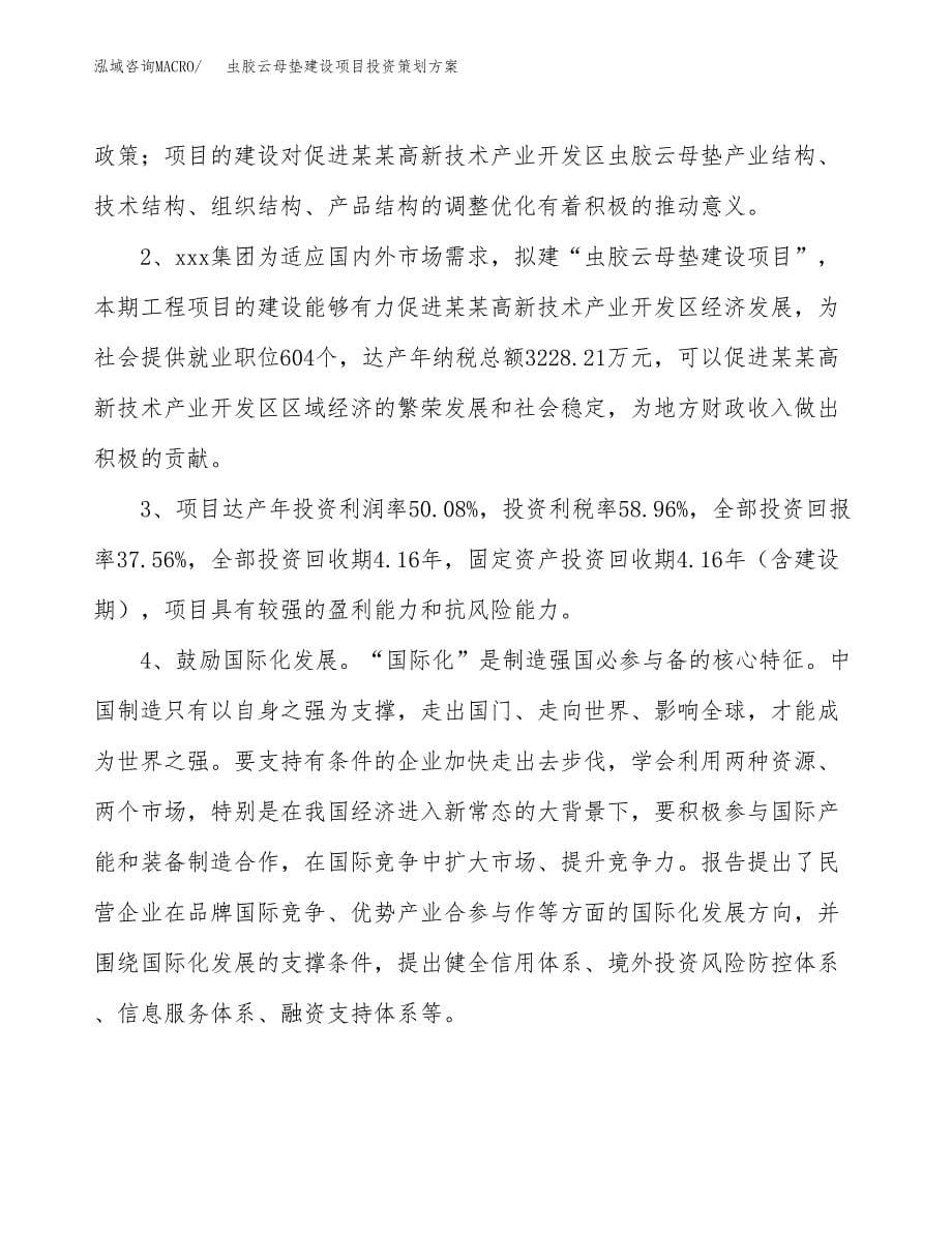 虫胶云母垫建设项目投资策划方案.docx_第5页