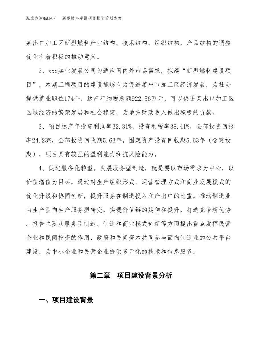 新型燃料建设项目投资策划方案.docx_第5页