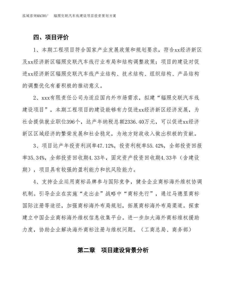 辐照交联汽车线建设项目投资策划方案.docx_第5页